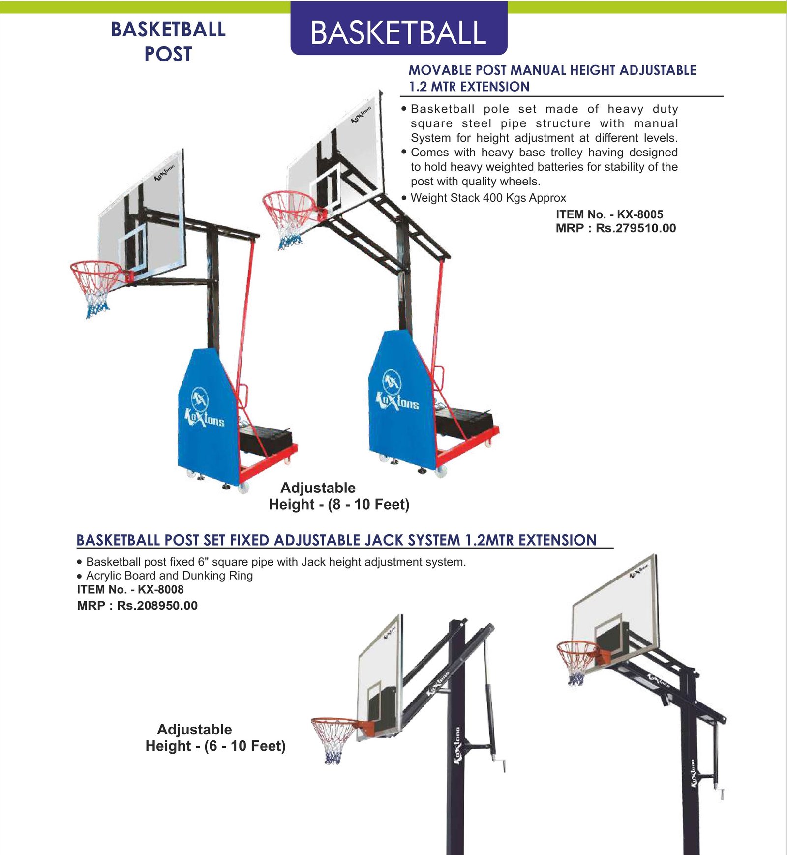 Koxtons Basketball Catalogue Page 70